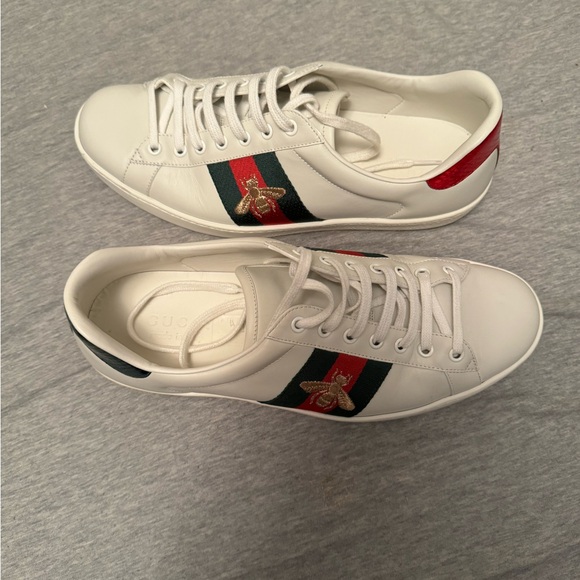 GUCCI MEN'S ACE SNEAKER WITH EMBROIDERY - Picture 5 of 9